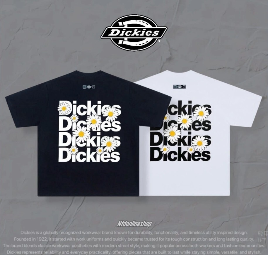 (預購商品)  Dickies厚磅雛菊棉T