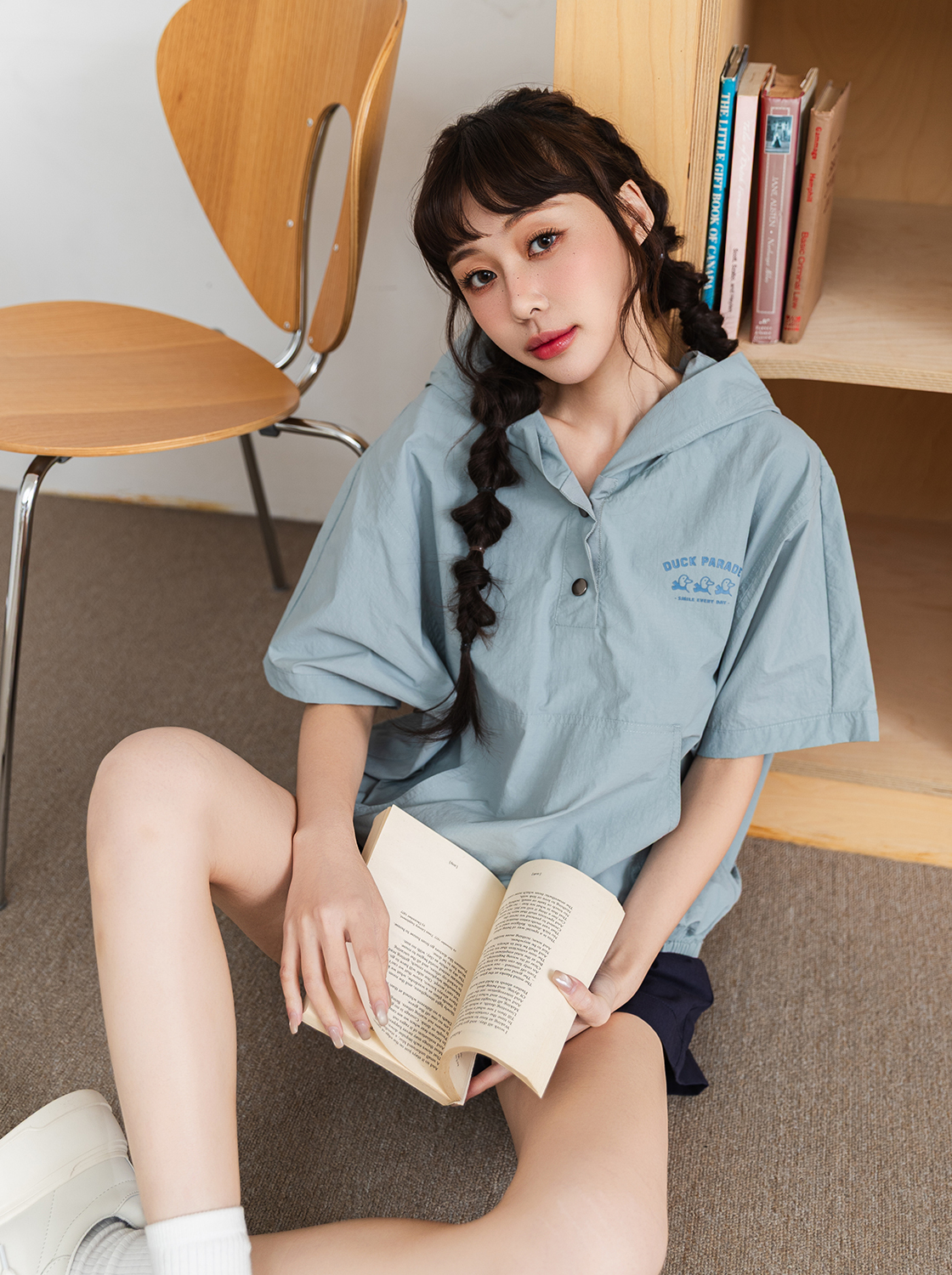 奈奈子美式文字帽TEE