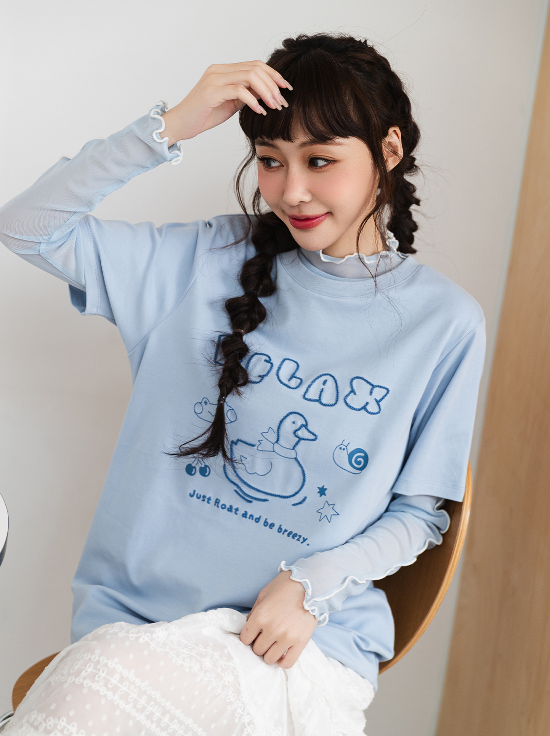 奈奈子愜意日子T恤