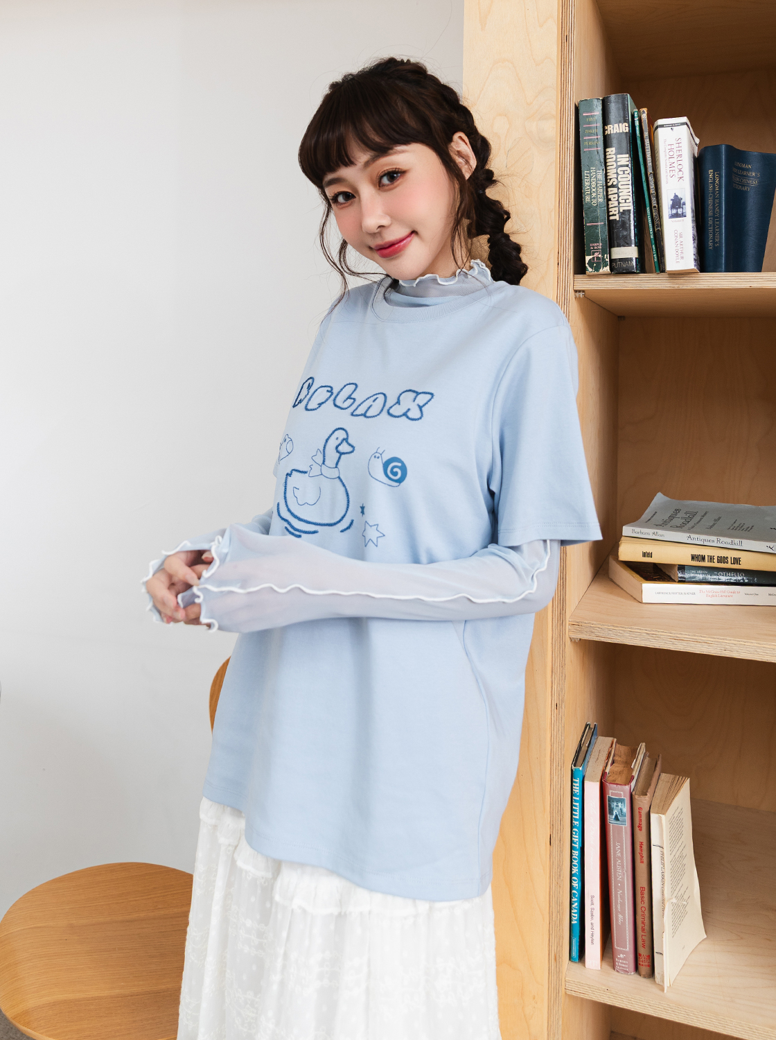 奈奈子愜意日子T恤
