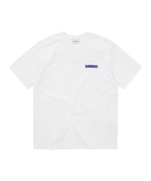 -(E2b01)- THISISNEVERTHAT T-SHIRT S/S INK TRAIL TEE 墨跡小徑 短T 白-TN261TTSST08