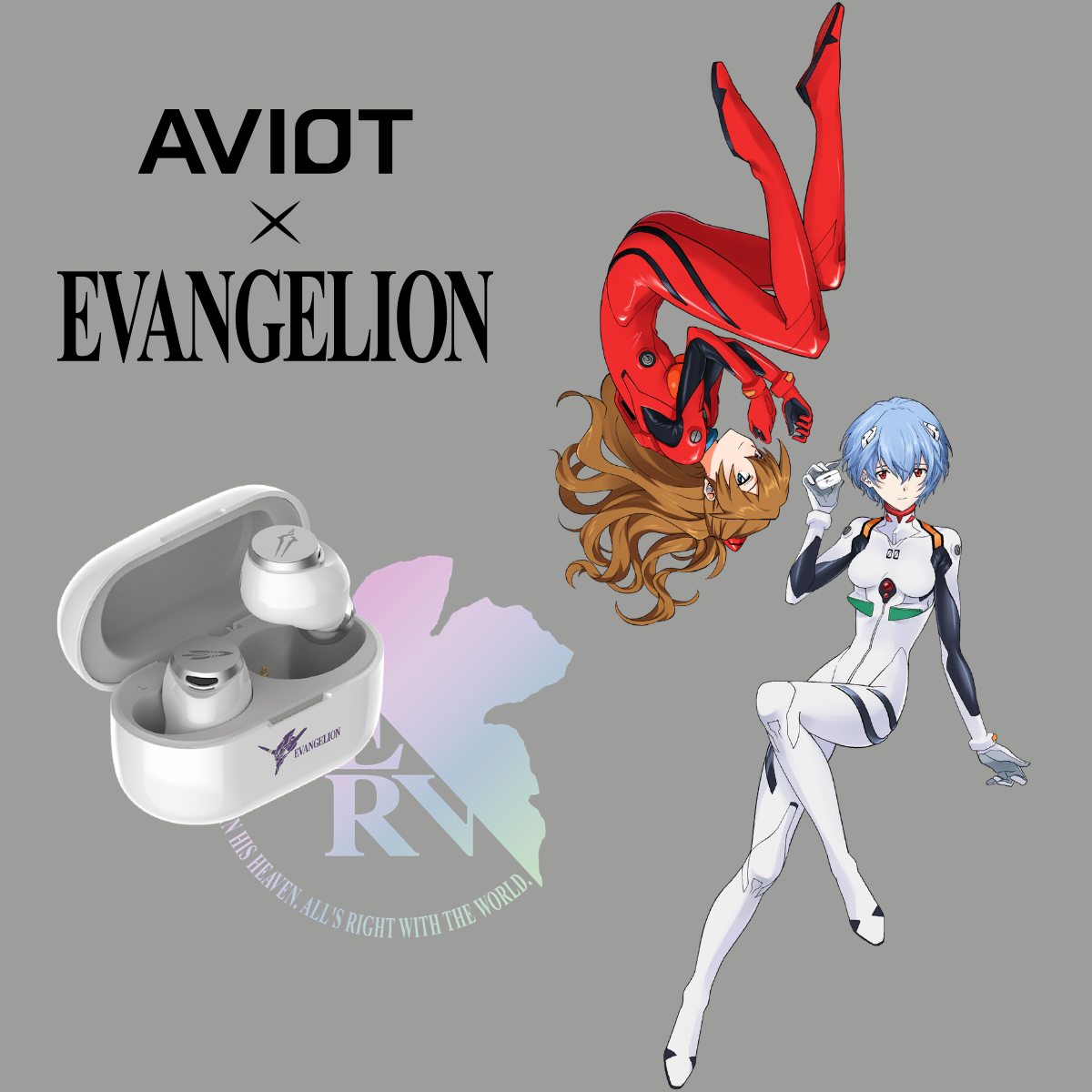 AVIOT TE-V1R-EVA EVA 真無線耳機