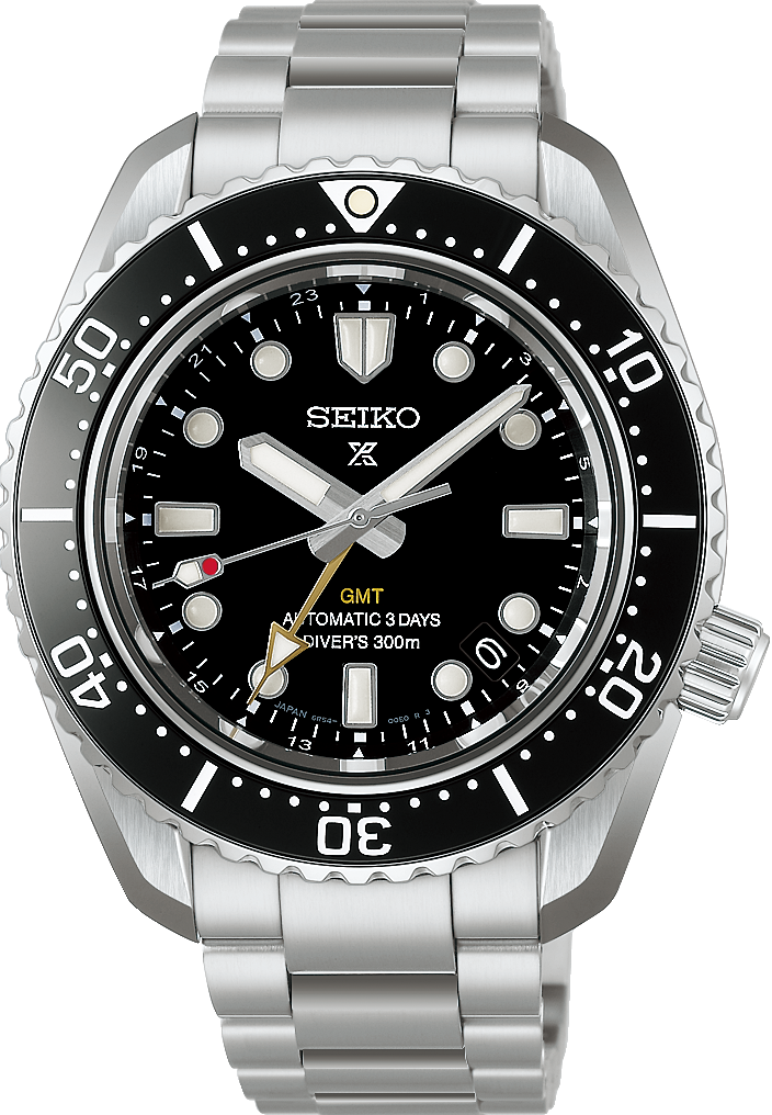萬年鐘錶 - SEIKO PROSPEX   1968 Heritage Diver's GMT雙時區300米專業潛水錶 HBC002J1 / 6R54-00P0D  錶徑42MM