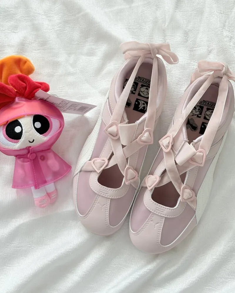 <驚喜聯名💥>PUMA x Powerpuff Girls Speedcat Ballet 飛天小女警 櫻花粉 花花