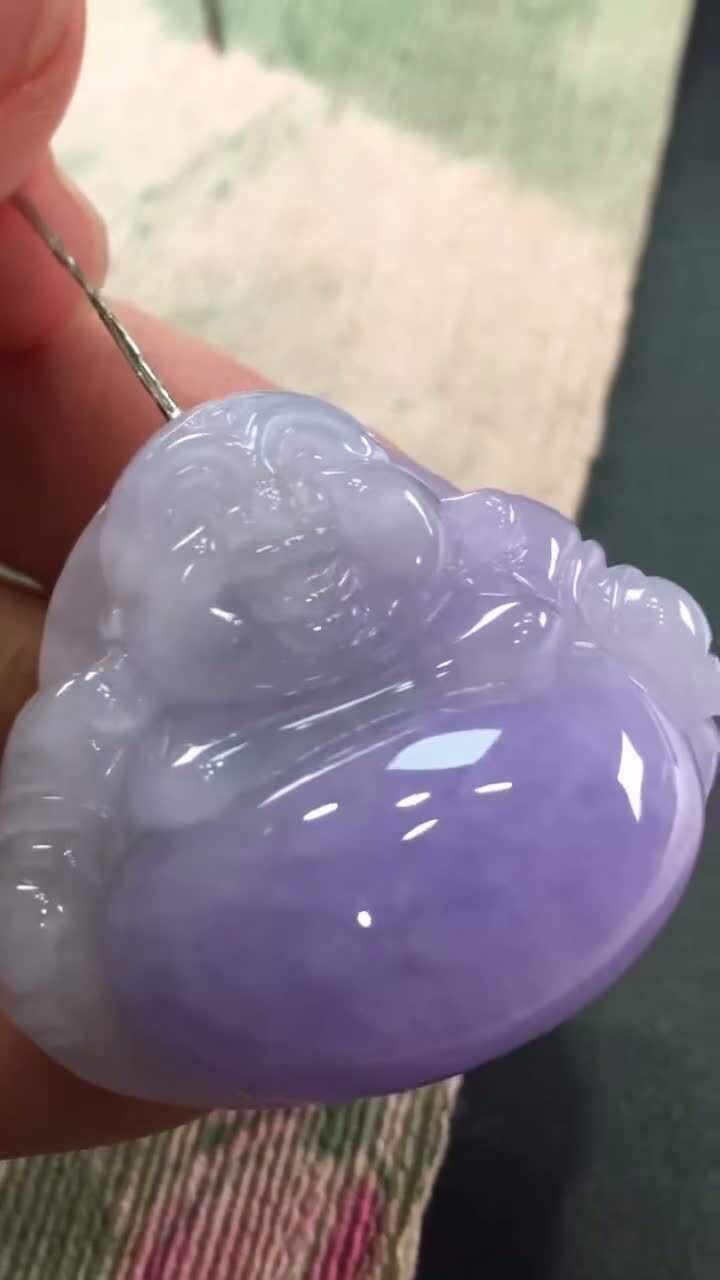 418332 翡翠滿紫大佛