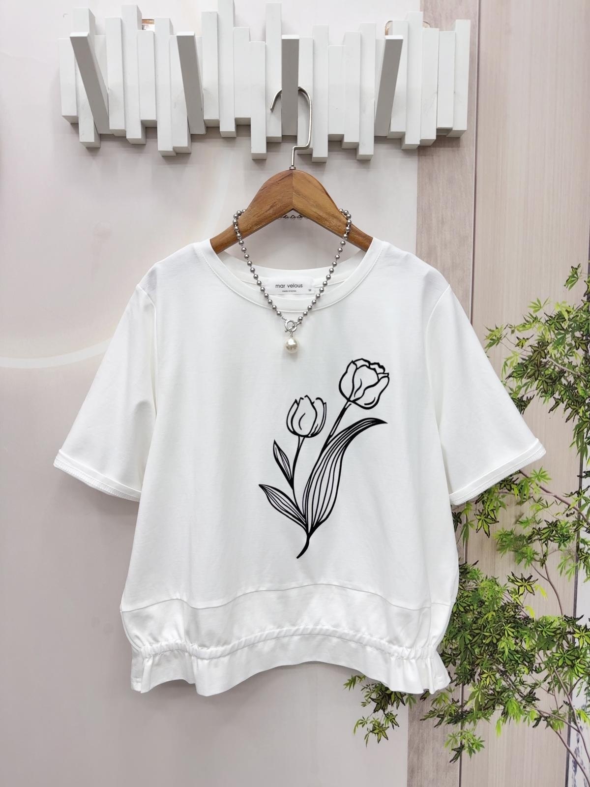 Ma牌子花圖案top ～162U