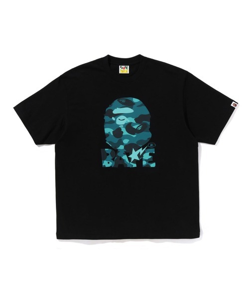 （預購）A BATHING APE COLOR CAMO APE HEAD RELAXED FIT TEE