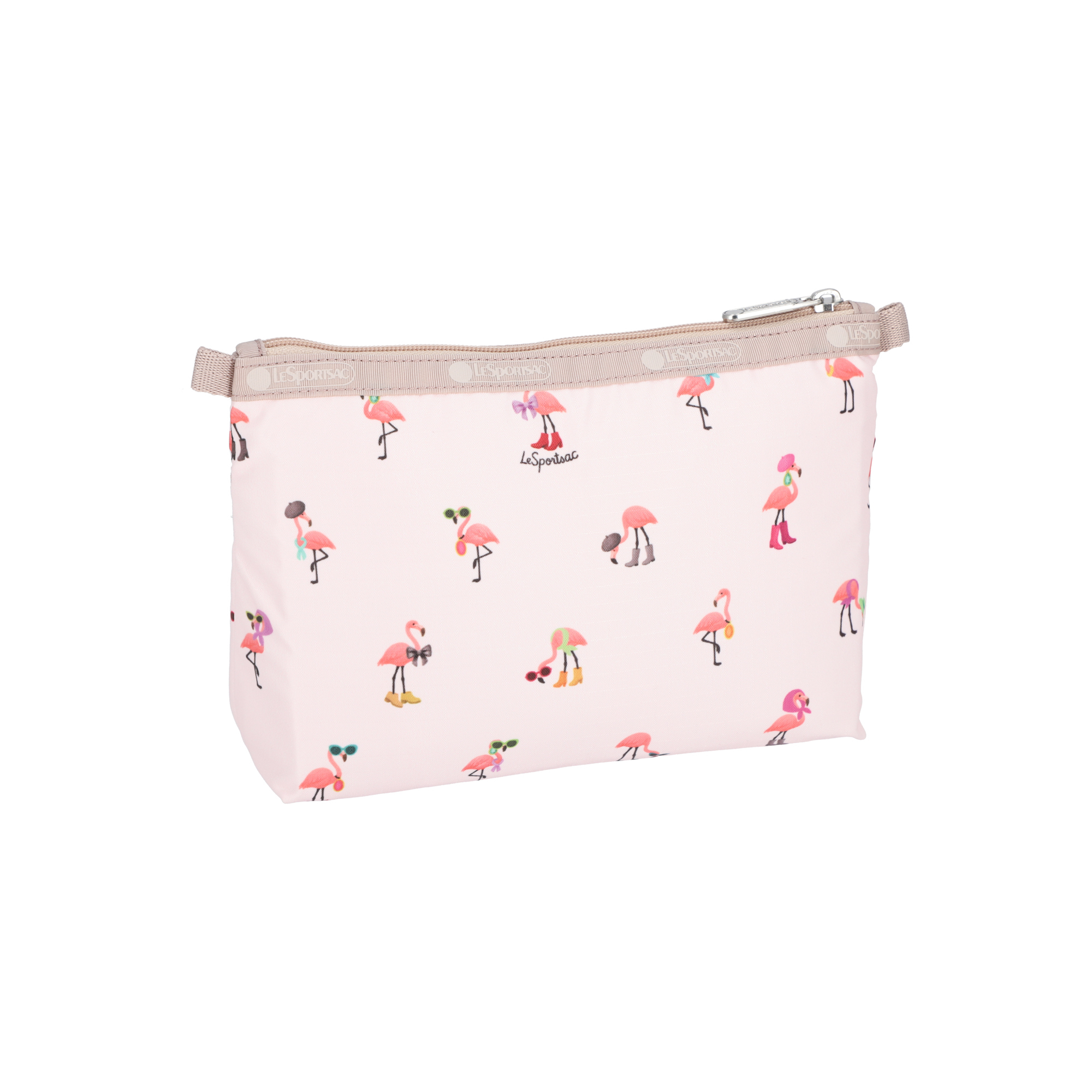雙層化妝袋 (FLAMINGO PARTY)