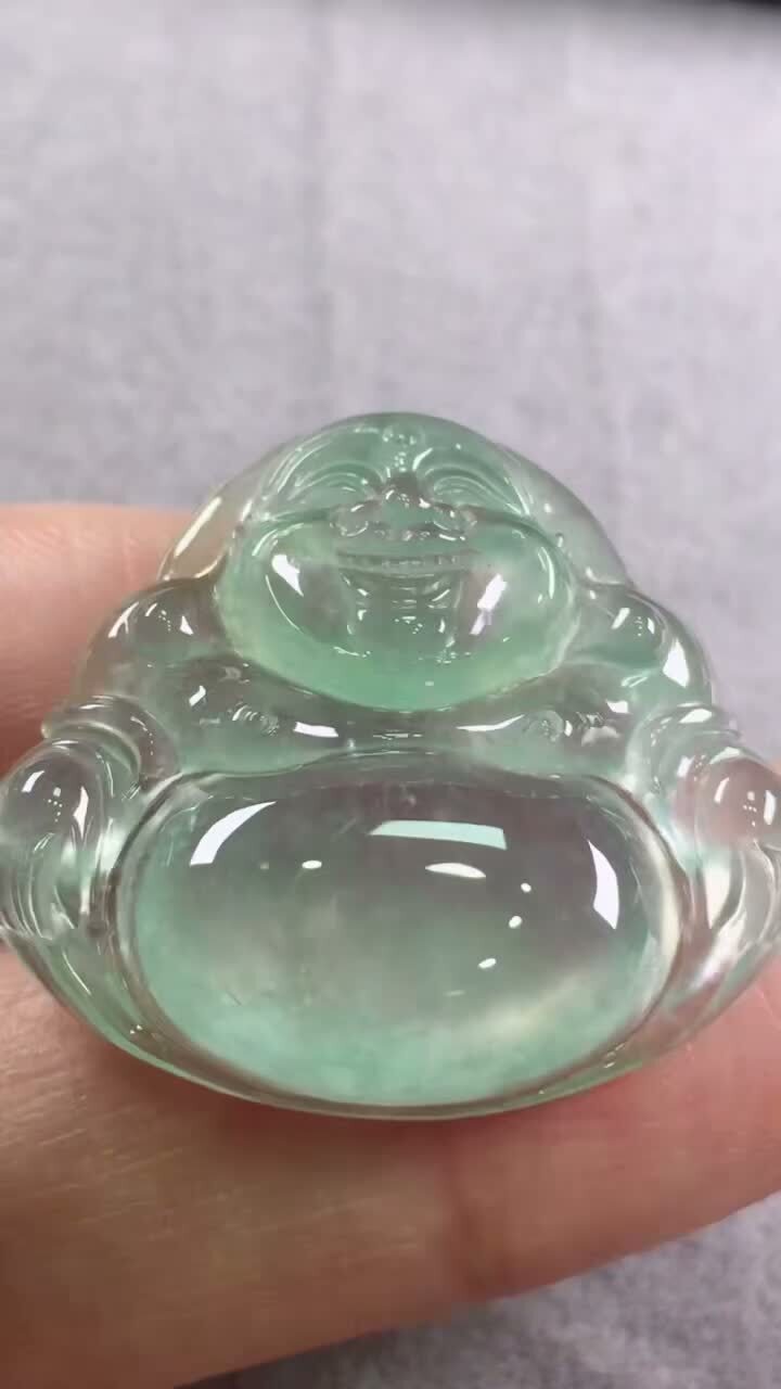 418335 翡翠冰佛公