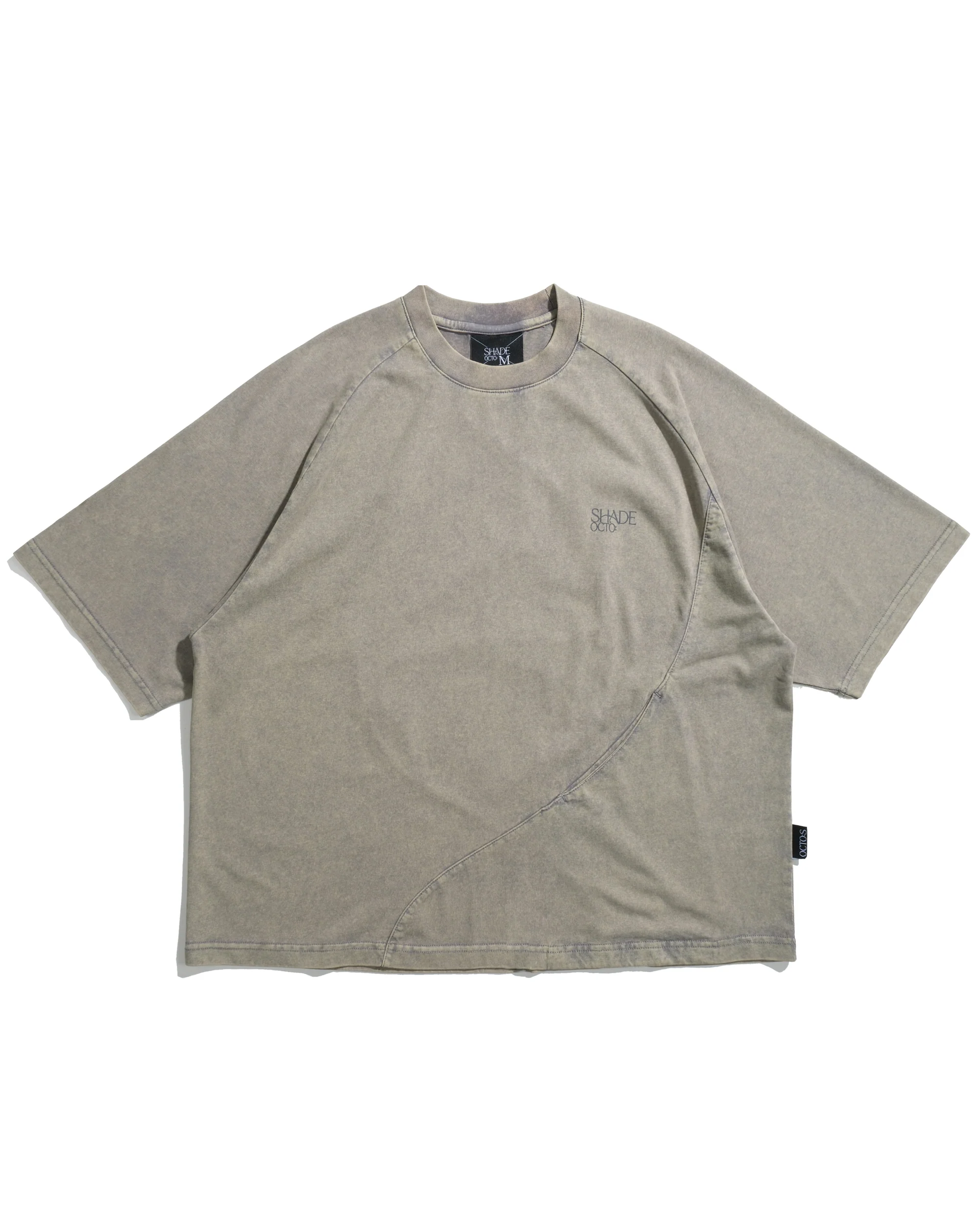 Octo Gambol S26-SD1-T S-Flow Washed Tee - G-Grey