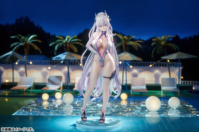 預訂3月  Luminous Box 碧藍航線 奇爾沙治 夜間泳池 Azur Lane Kearsarge: Nightpool 1/6 Complete Figure Pre-order