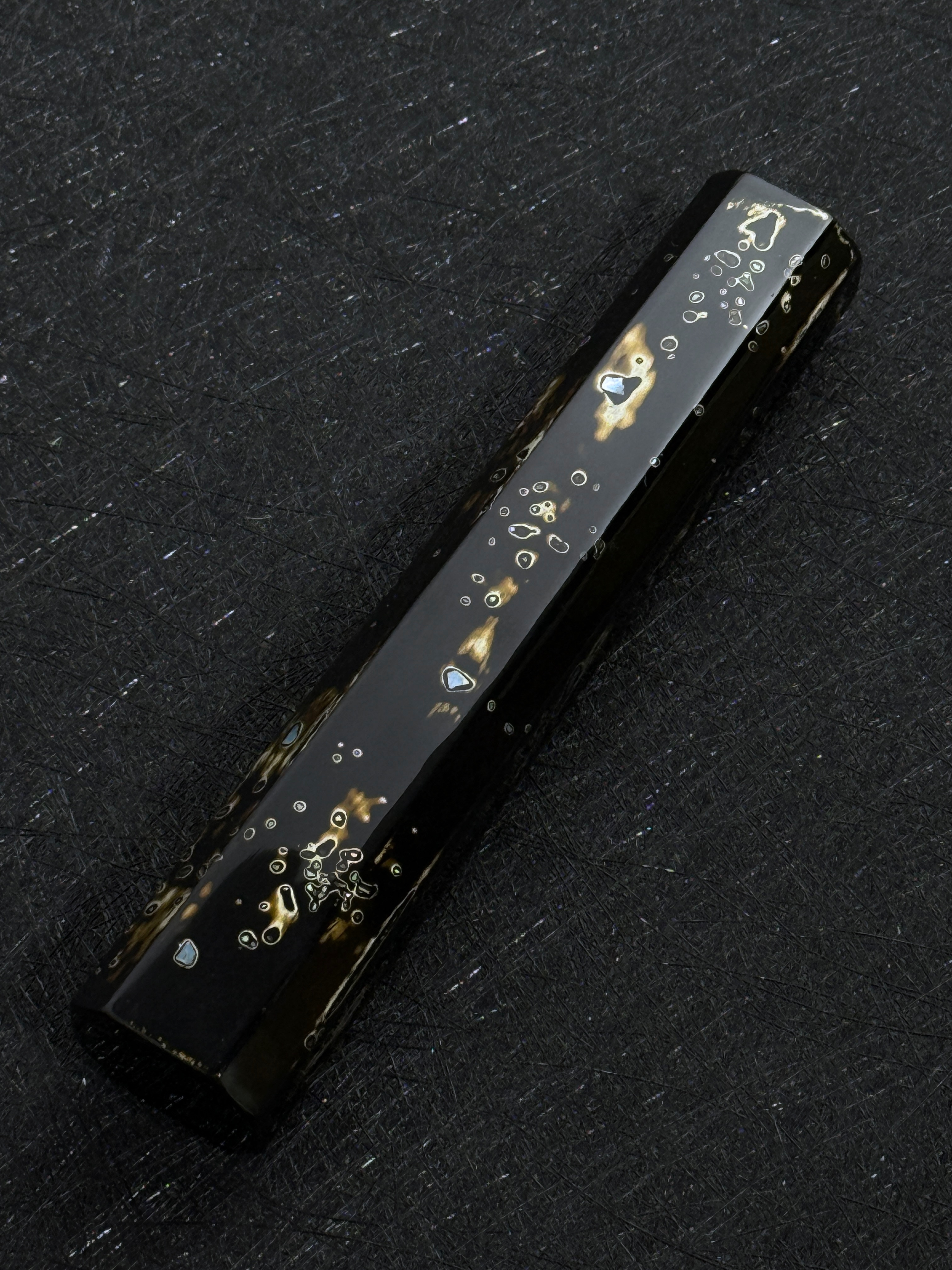 黑 變塗 漆柄  牛刀用