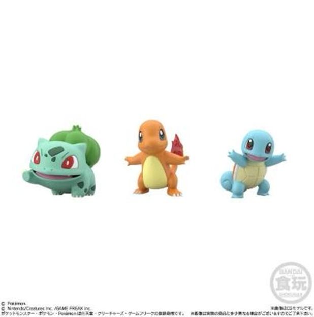 「ACG.GO」「預購」精靈寶可夢 關都地區套裝 小火龍&車厘龜&奇異種子 (REPEAT)