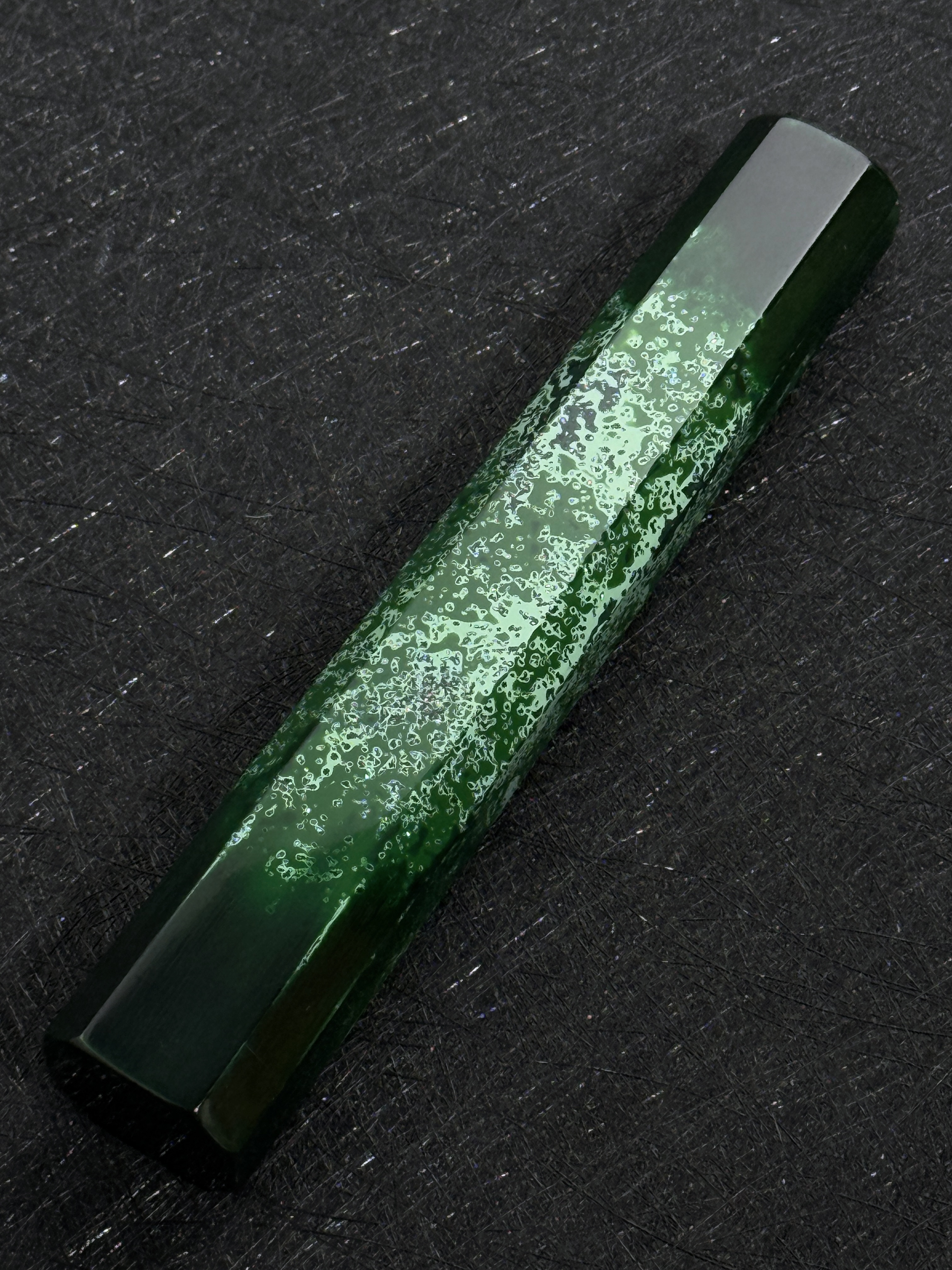 綠 變塗 漆柄  牛刀用