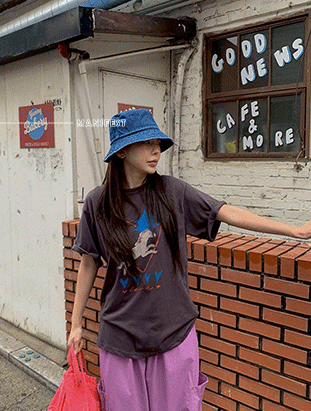 ᴴᴼᵀ ▸▸店長推薦◃◃ 春夏新款/愛心小馬棉質上衣 MANIFEST正韓🇰🇷