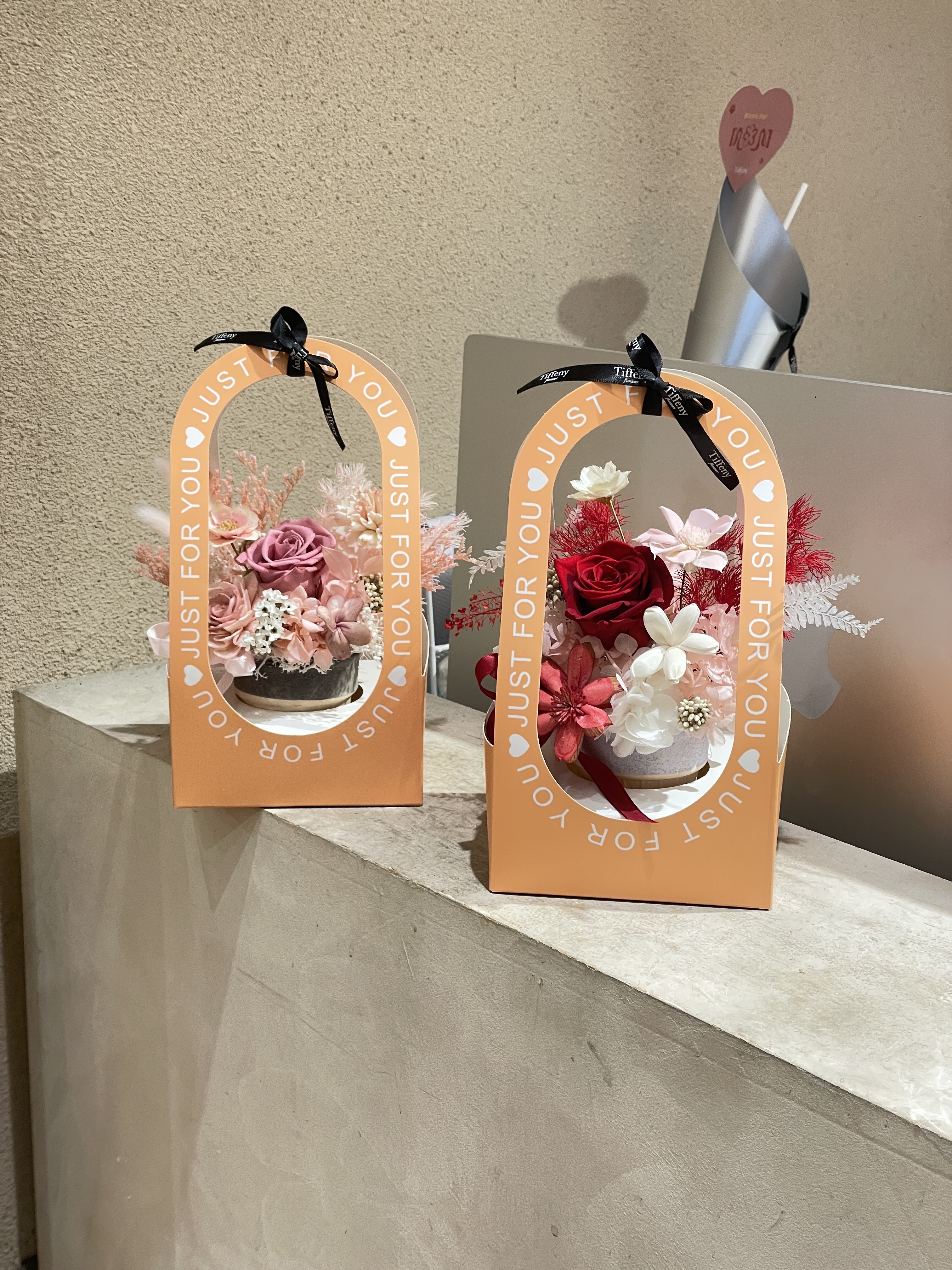 Mom’s Secret Sweetheart Side – Preserved Flower Pot for Mother’s Day