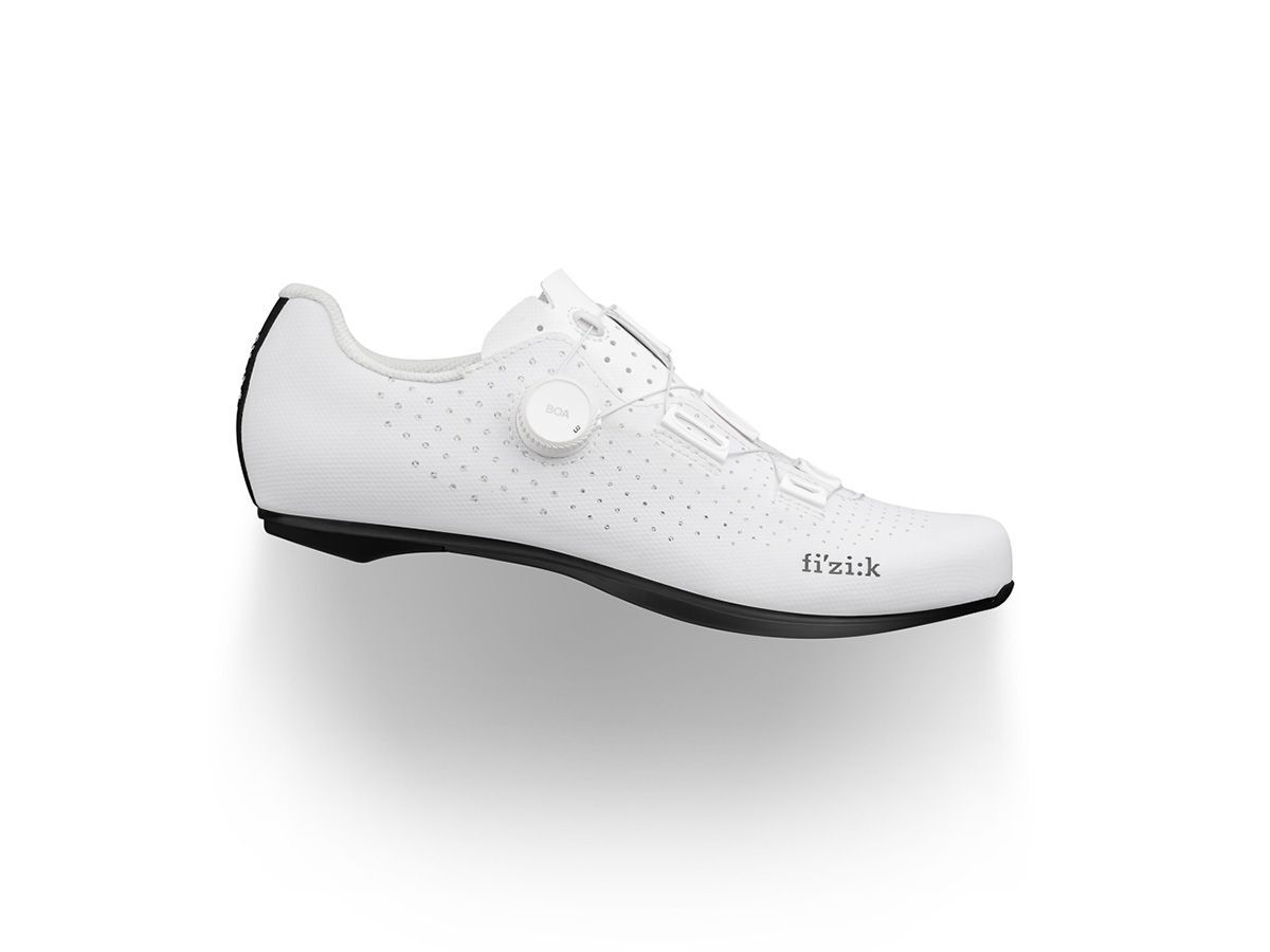 Fizik TEMPO DECOS CARBON WIDE 公路車鞋 - 白色