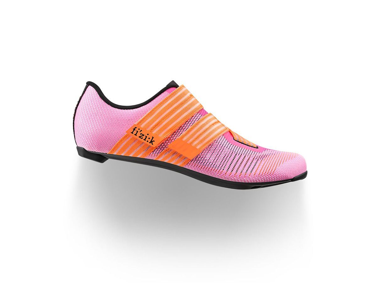 Fizik VENTO POWERSTRAP AEROWEAVE 公路車鞋 - 珊瑚橘