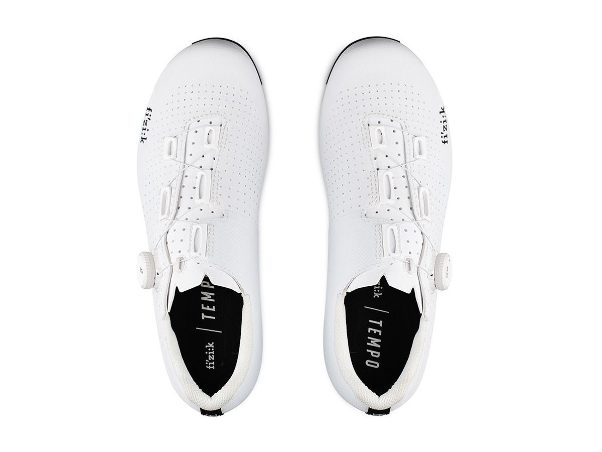 Fizik TEMPO DECOS CARBON WIDE 公路車鞋 - 白色