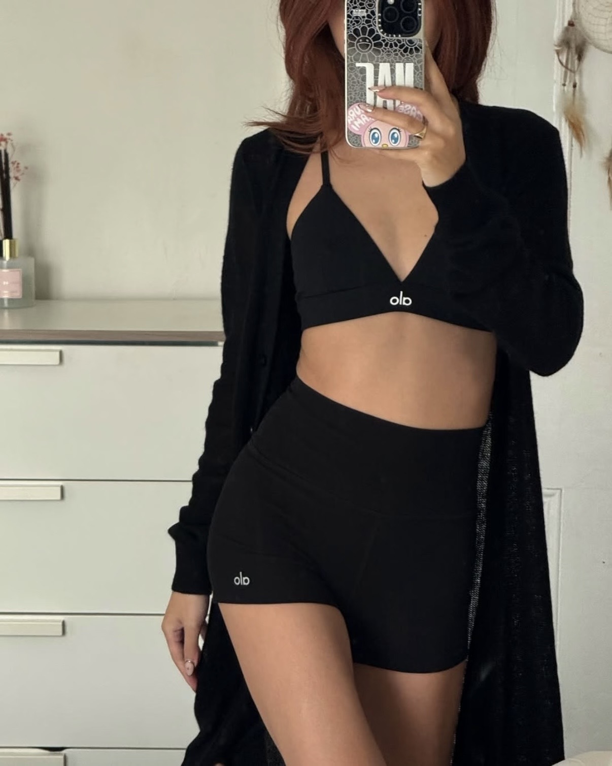 alo 5" Airbrush High-Waist Biker Short 高腰 單車褲 五分褲 瑜伽褲 Kylie Jenner同款 / 預購