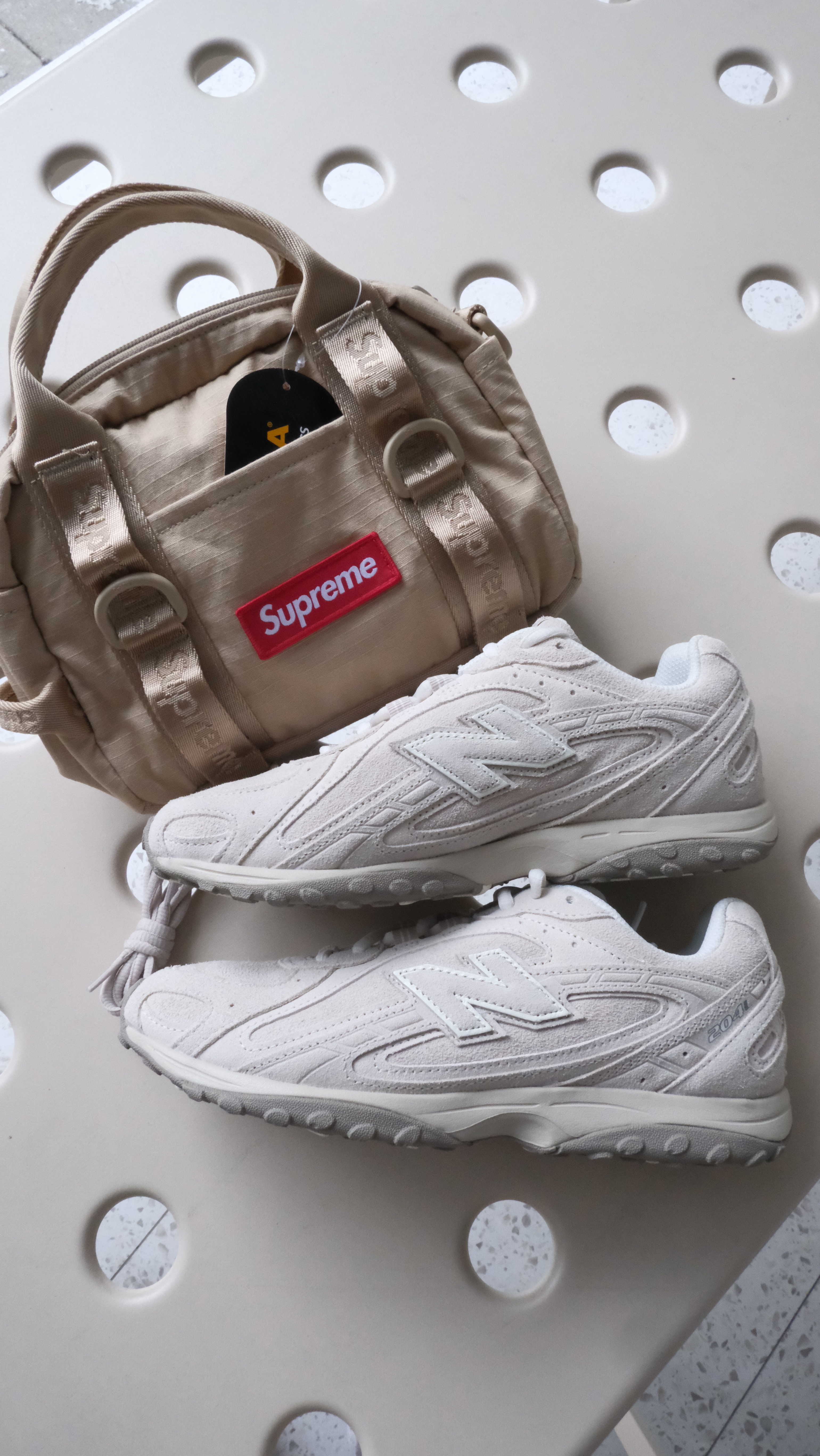 New Balance NB 204 張員瑛同款 米色 休閒鞋 U204LMMC