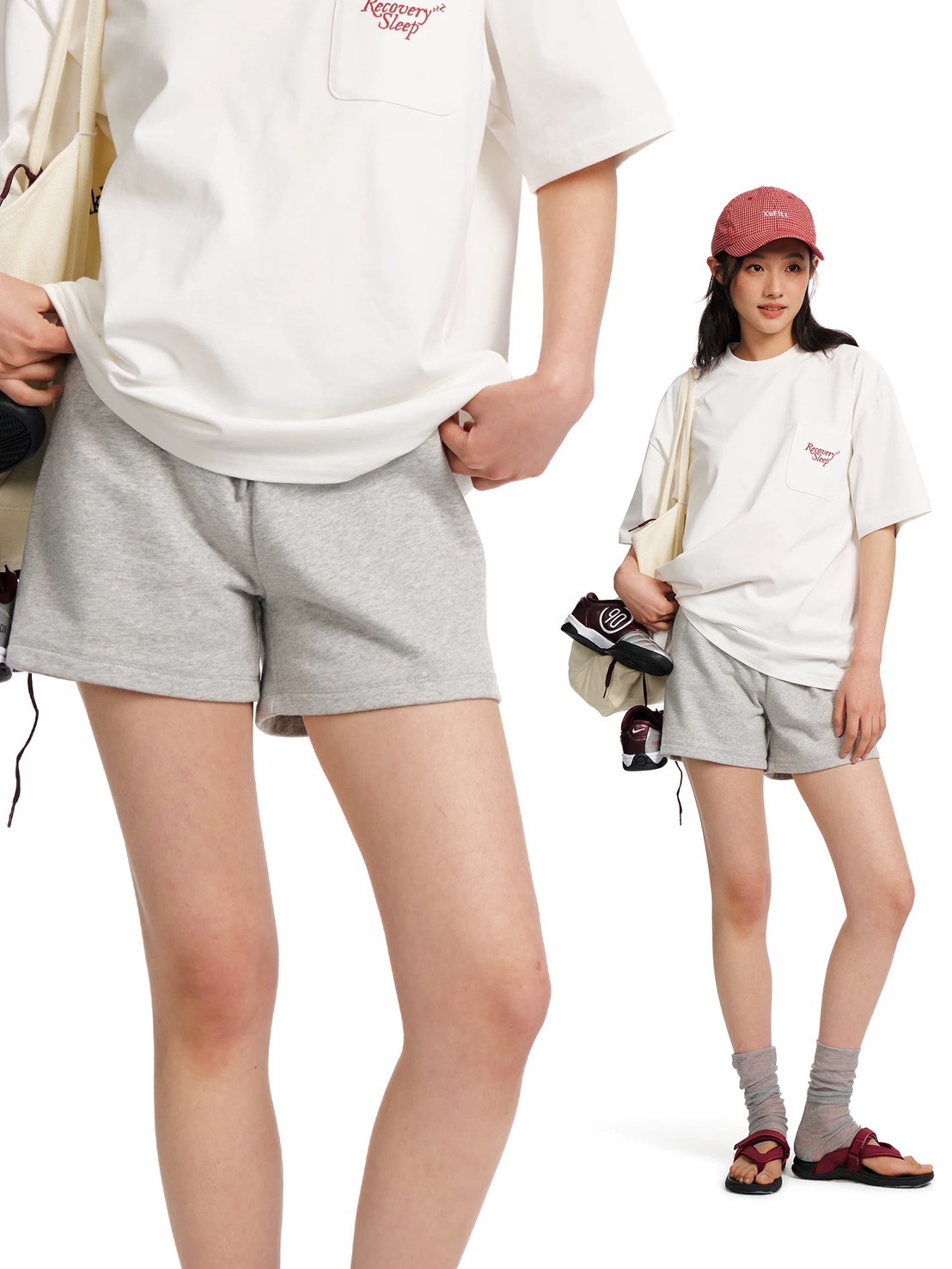 #預購 BELLKENIDEA 女款 純色毛圈簡約運動 休閒短褲 修身健身瑜珈短褲 三色 BK401