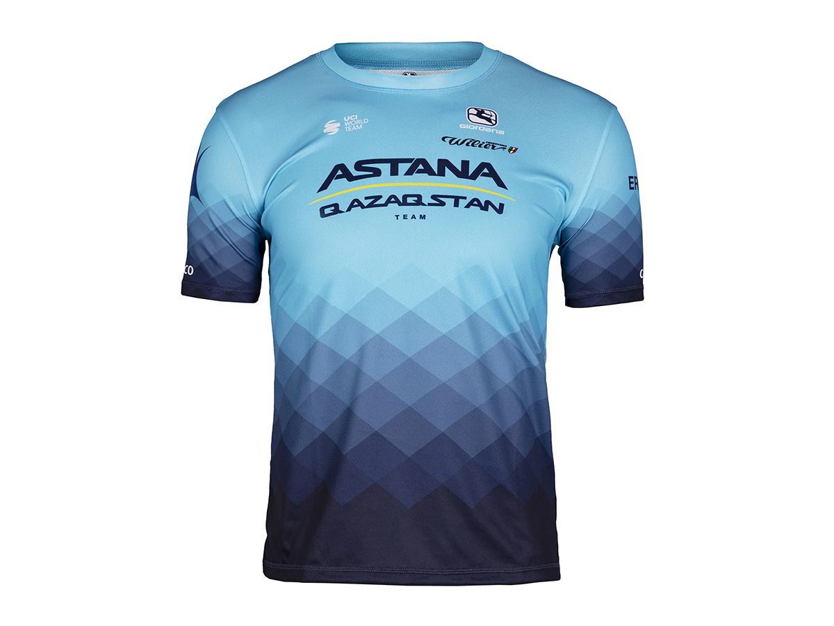 Giordana Astana Qazaqstan 2023 車隊版 機能短袖