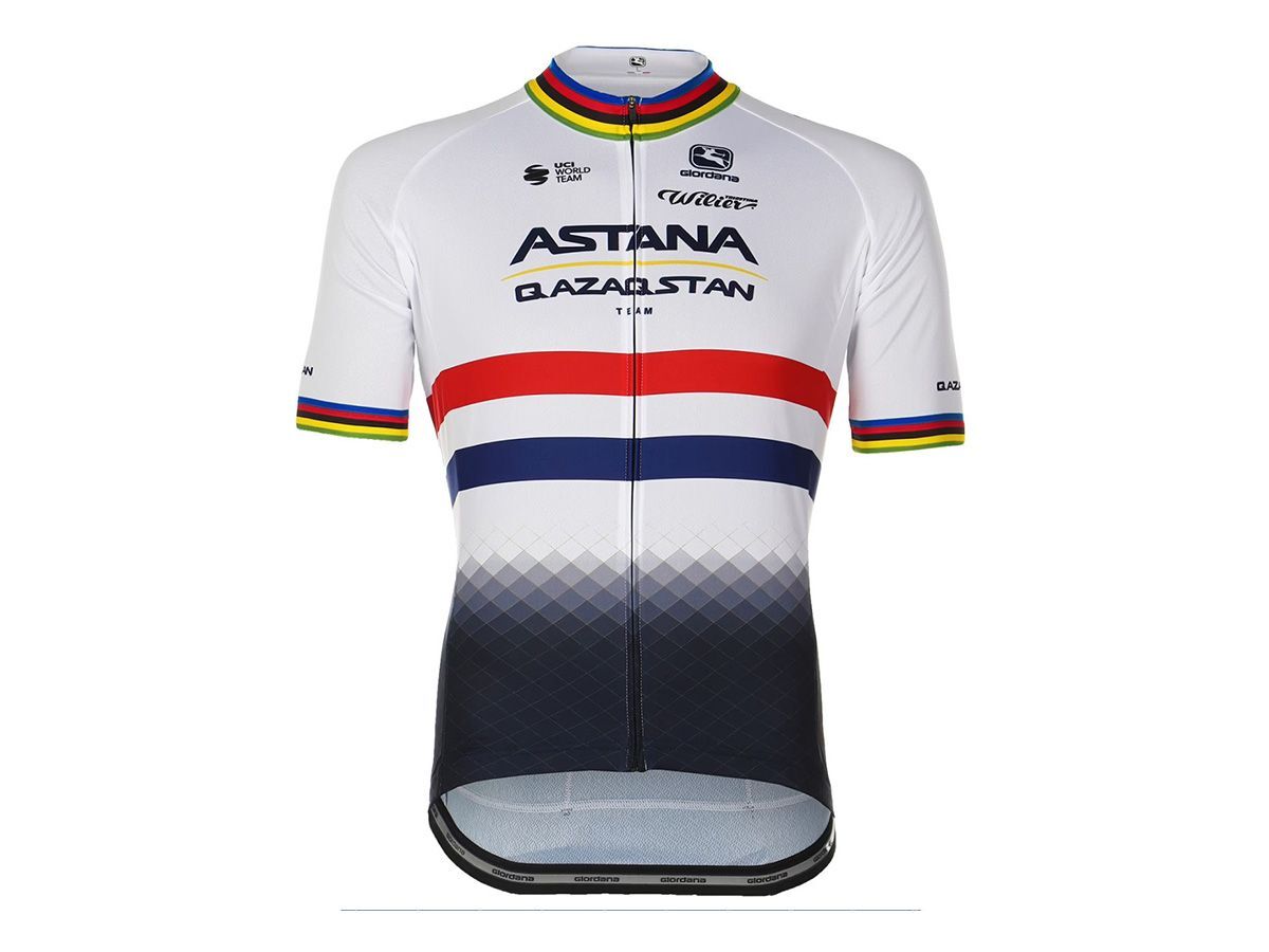 Giordana Astana Qazaqstan 2023 英國國家冠軍 FR-C Pro 男款車衣