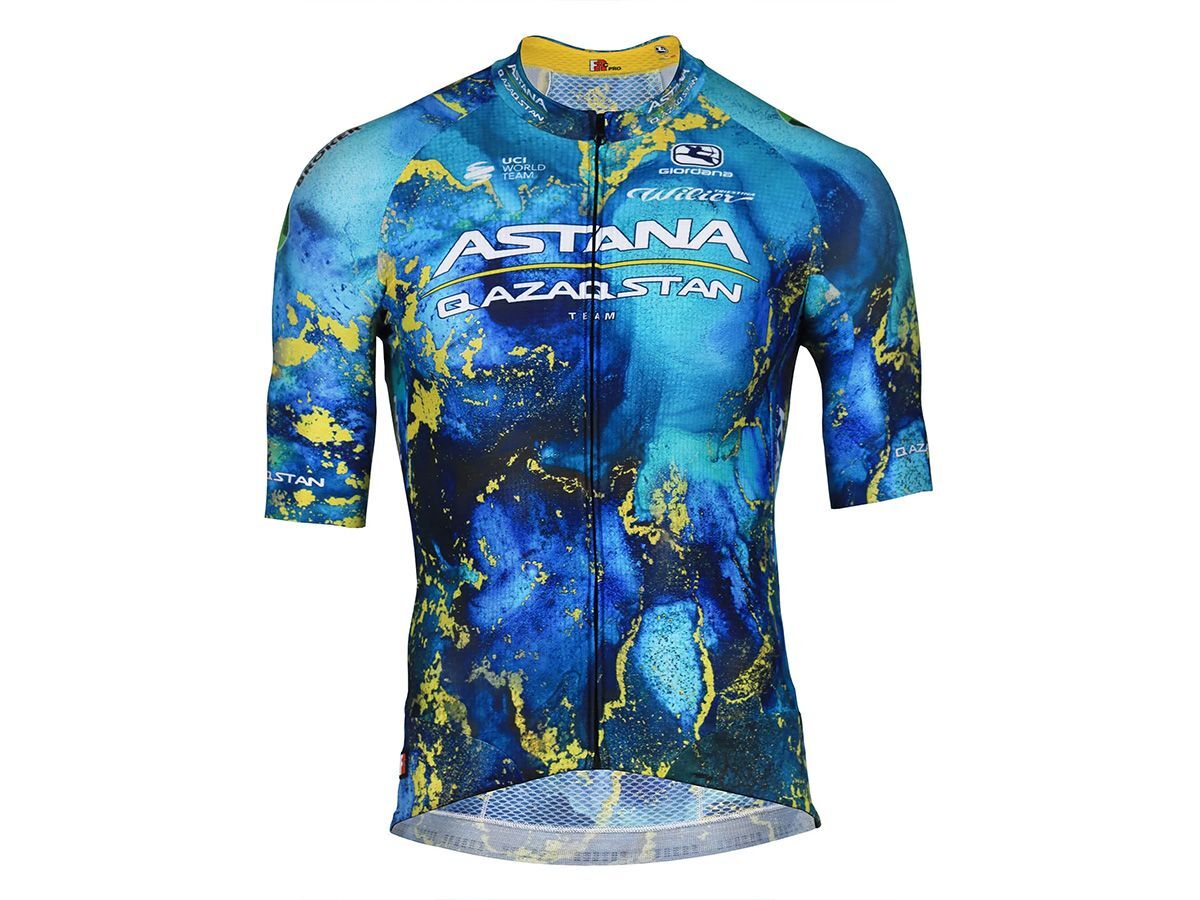 Giordana Astana Qazaqstan 2023 環法車隊版 FR-C Pro 男款車衣