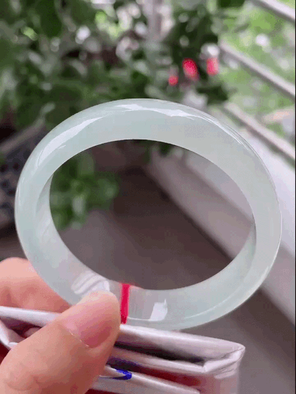 4185845 57.6mm底色正圈翡翠手鐲 (56-58)