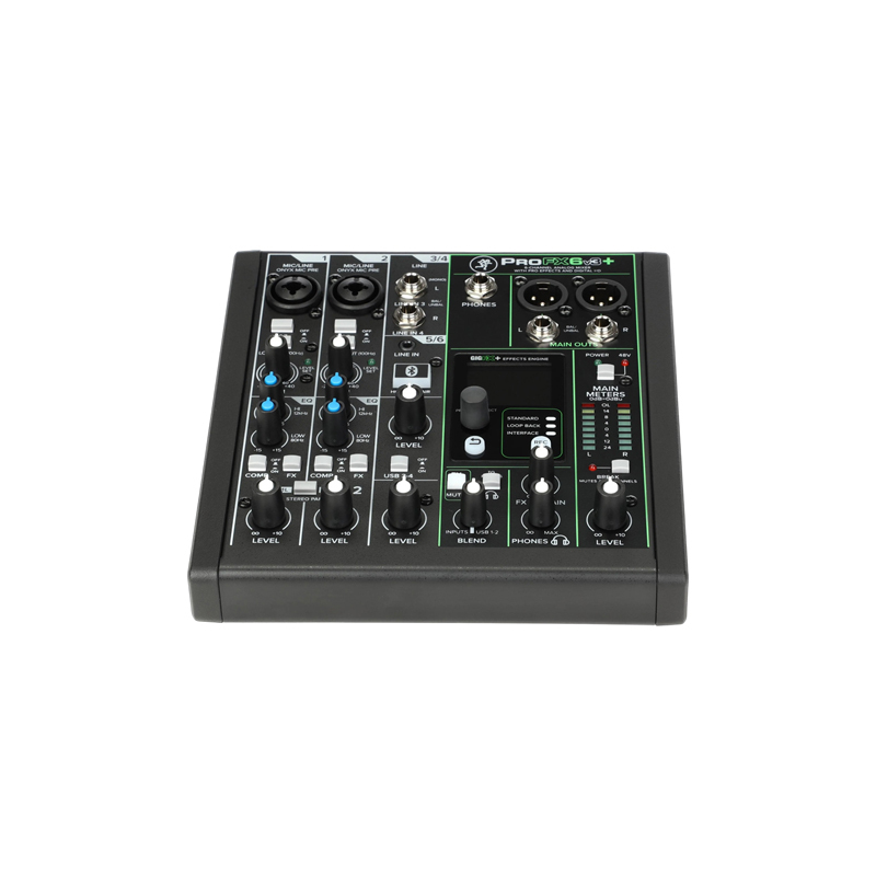 Mackie ProFX6v3+｜效果混音器