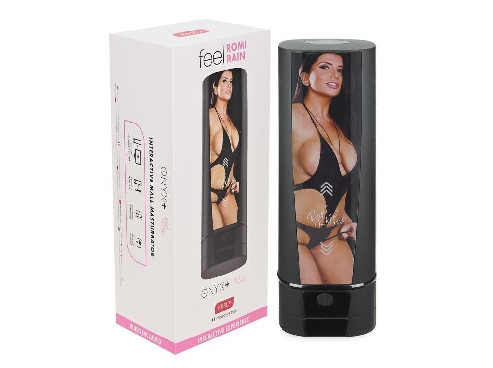 Kiiroo Onyx+ 女優 Romi Rain 體驗 - 黑色