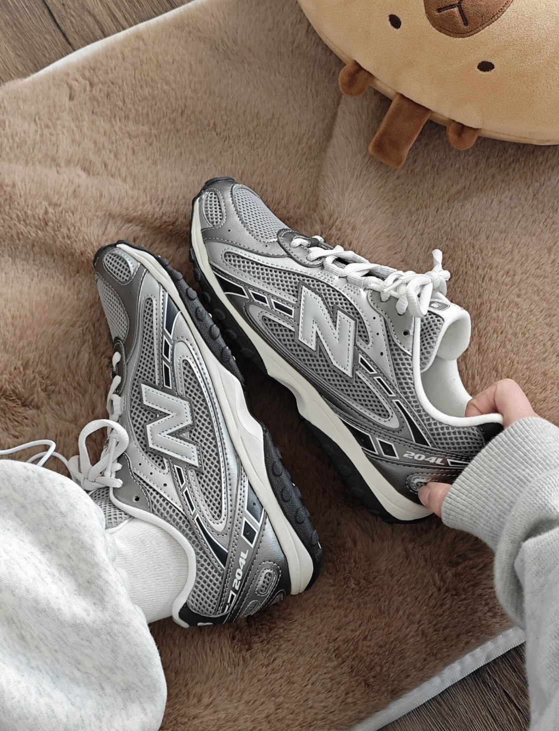 New Balance 204L "Silver Grey" 灰銀色 U204L1KP