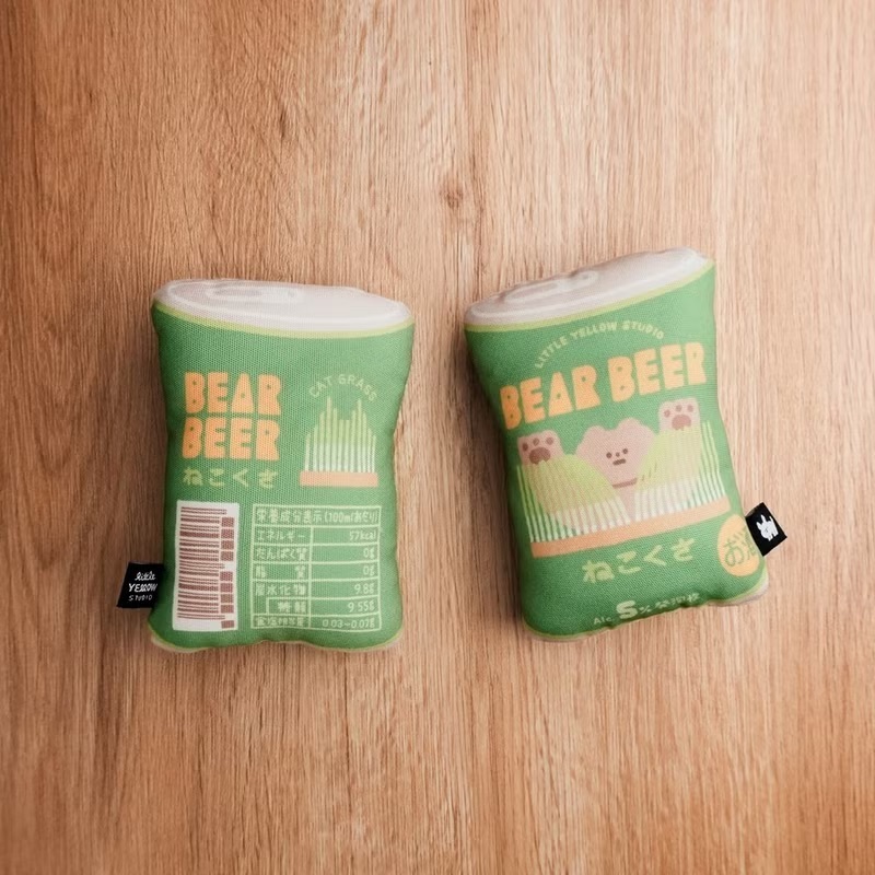 小黃間｜貓薄荷玩具｜Bear Bear｜貓草