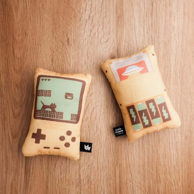 小黃間｜貓薄荷玩具｜Game Cat｜黃