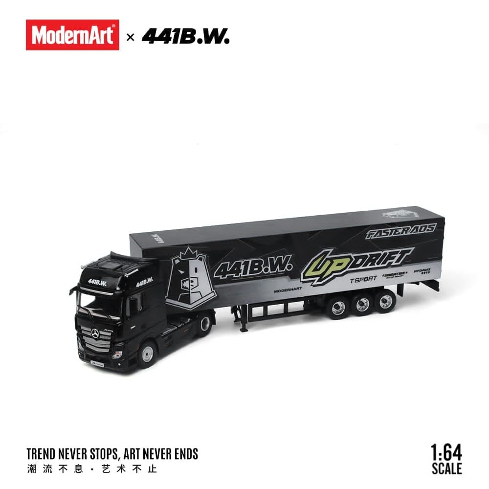 預訂:1/64 ModernArt Mercedes-Benz Actros 441B.W. Drift Bear (MD646750 )