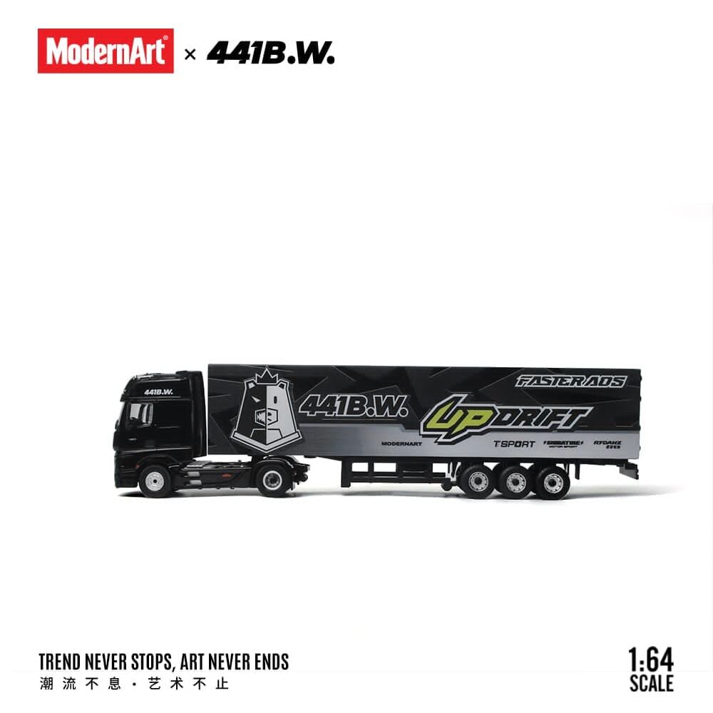 預訂:1/64 ModernArt Mercedes-Benz Actros 441B.W. Drift Bear (MD646750 )