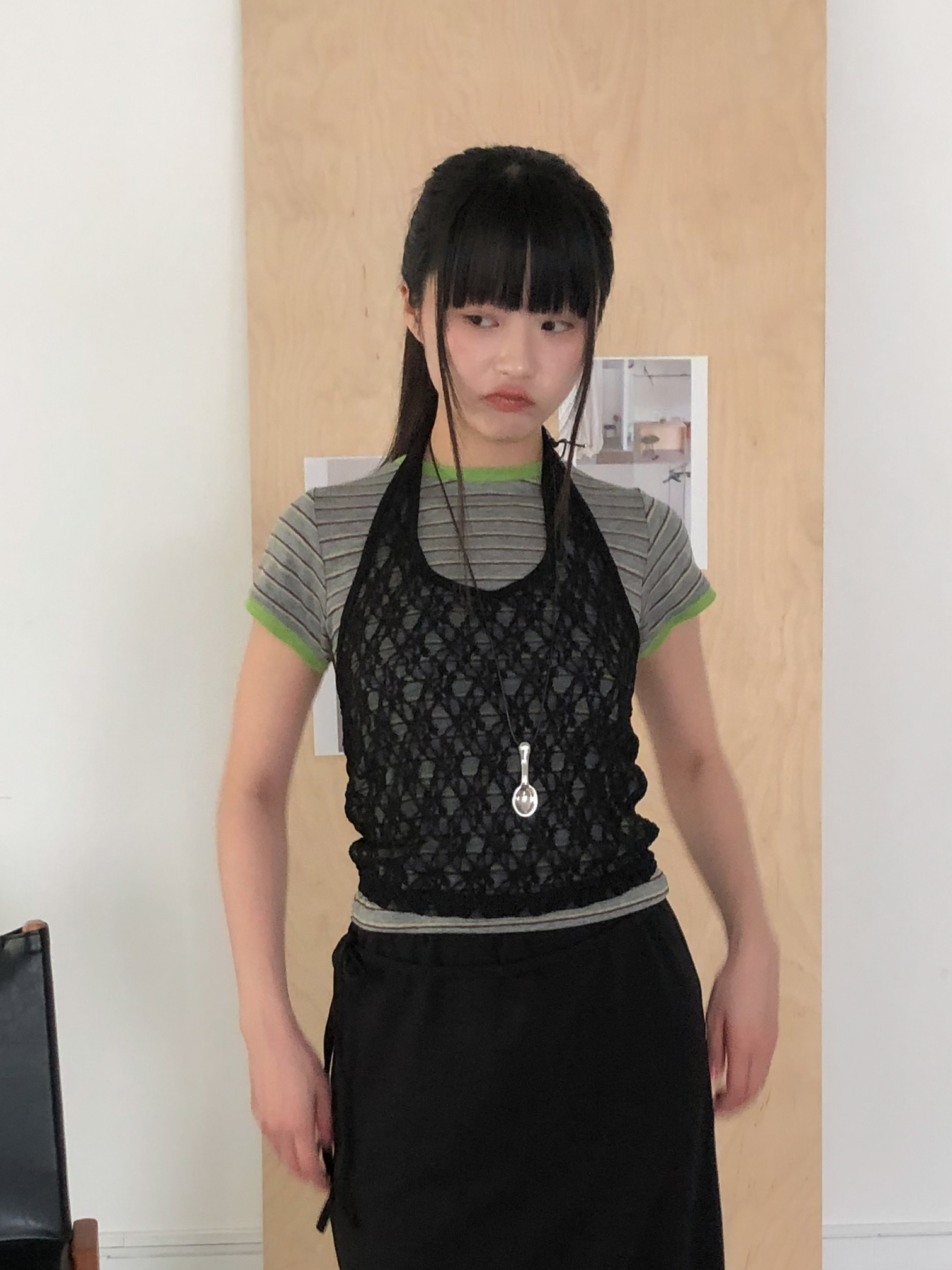 color line tee #上衣