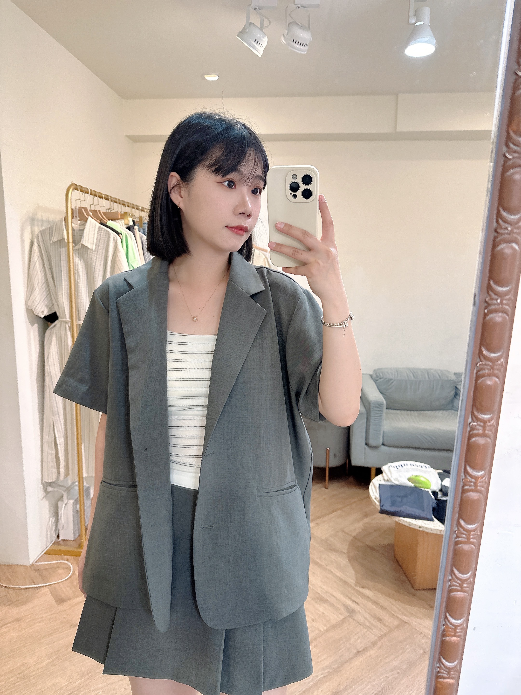 短袖西裝