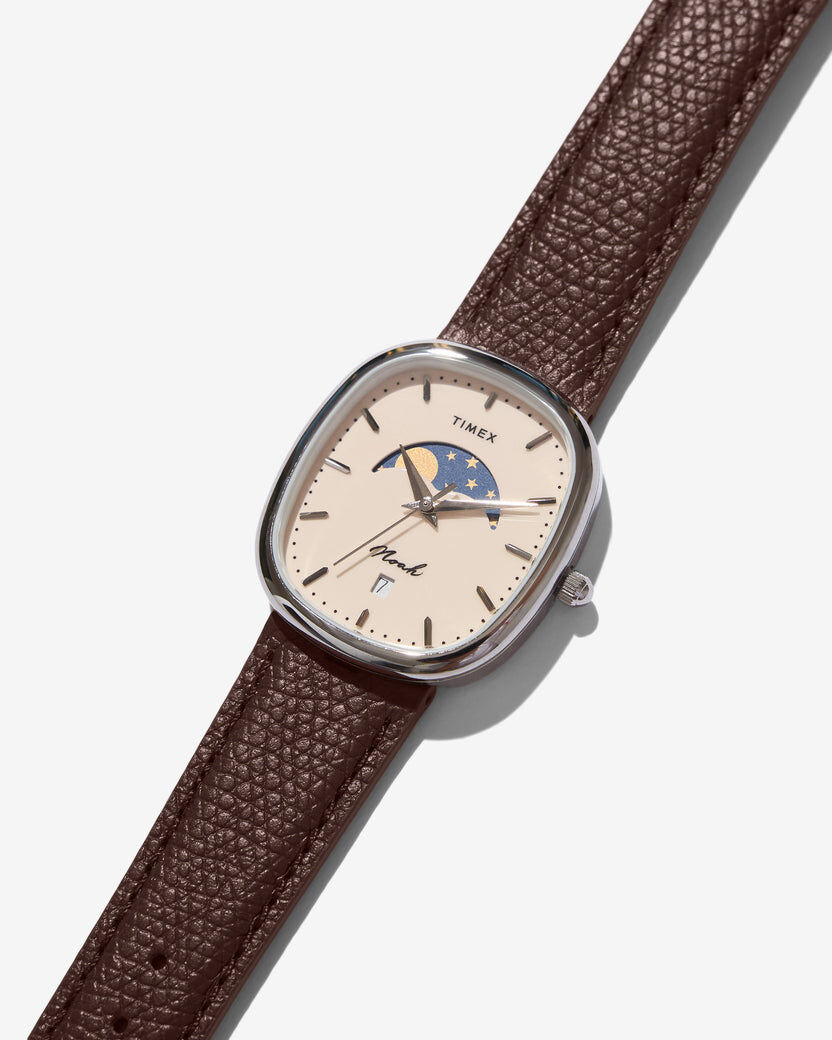 Noah x Timex Oval Moon Phase Watch TW2Y62500
