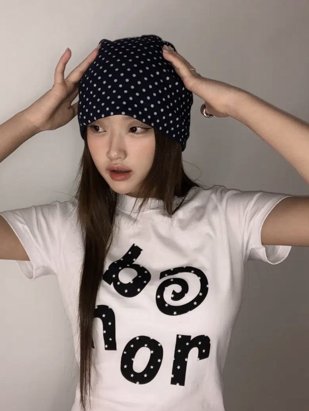 【網站限時優惠】Bonor波點字母Tee