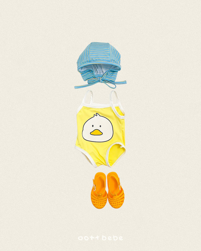 正韓夏oottbebe 嫩嬰可愛小圖泳衣