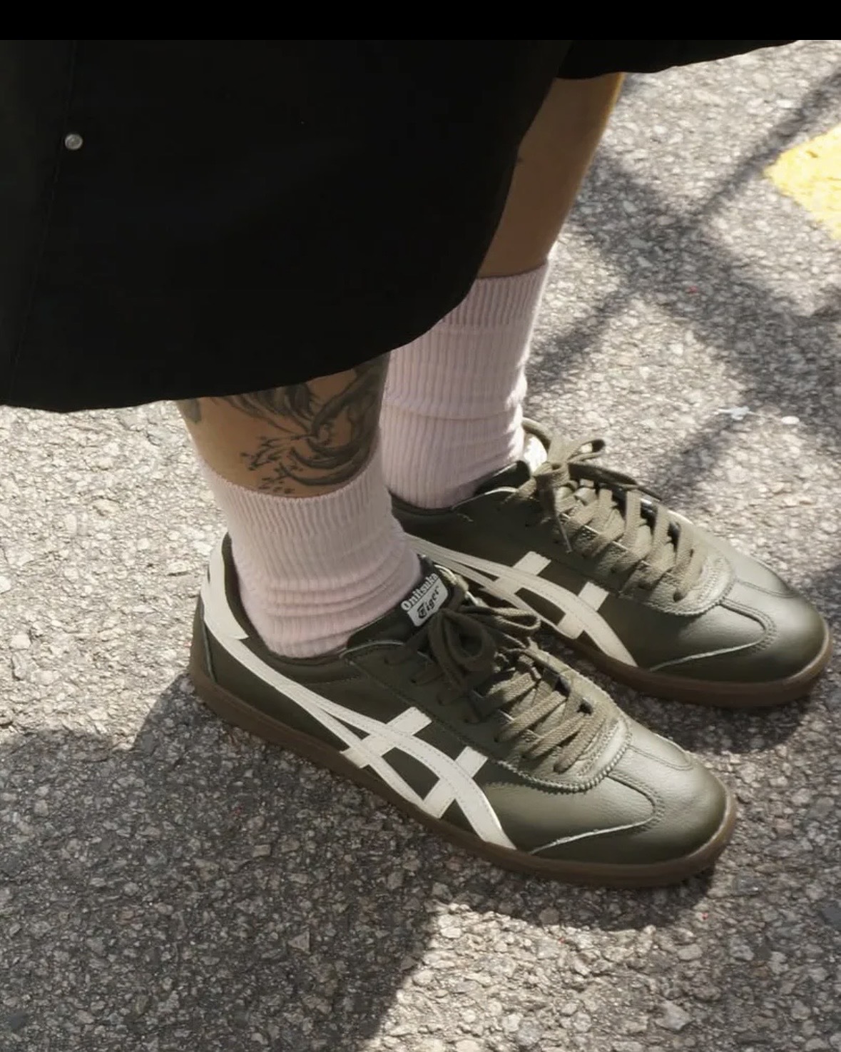 Onitsuka Tiger Tokuten 鬼塚虎 德訓鞋 橄欖綠奶油 棕綠 奶油白 焦糖底 男女鞋