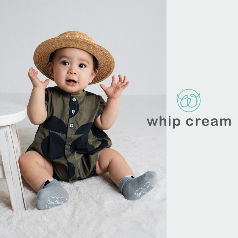【日本 whip cream】波卡圓點包屁衣