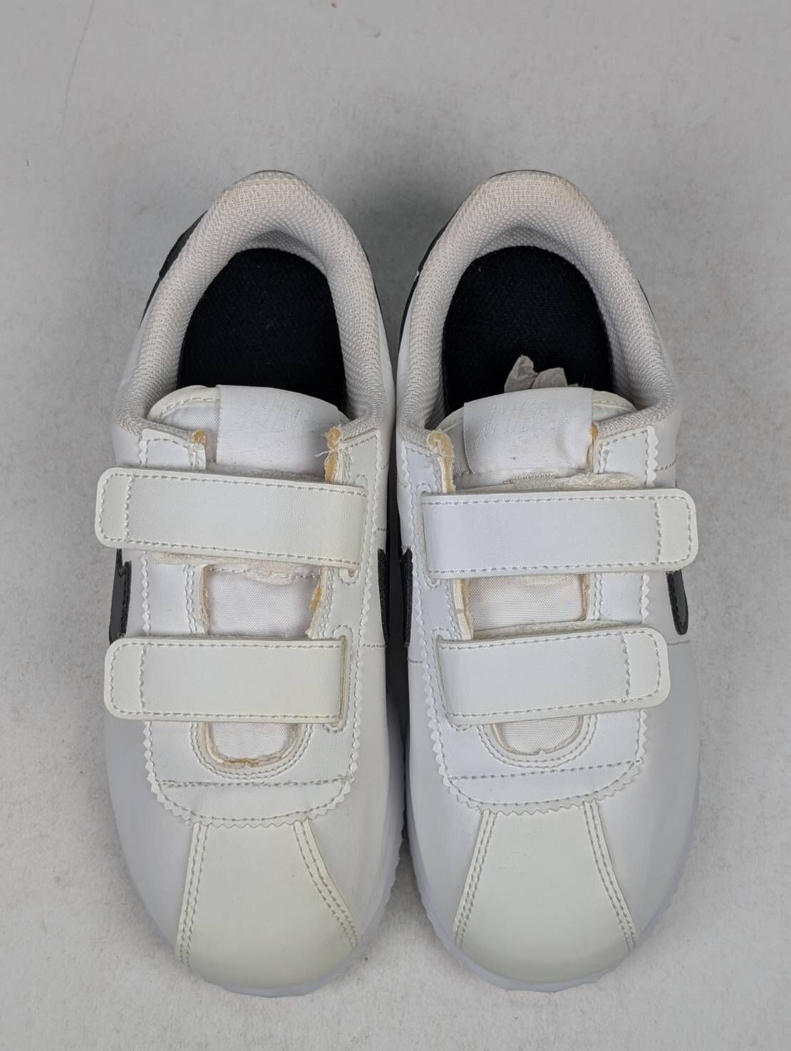 微瑕疵-左右腳明顯泛黃 904767-102 1Y Nike Cortez Basic SL 中童 阿甘 魔鬼氈