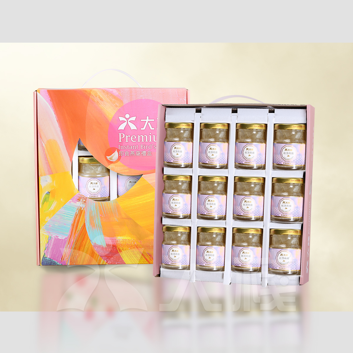 純正岩頂即食燕窩  (12 X 75克)