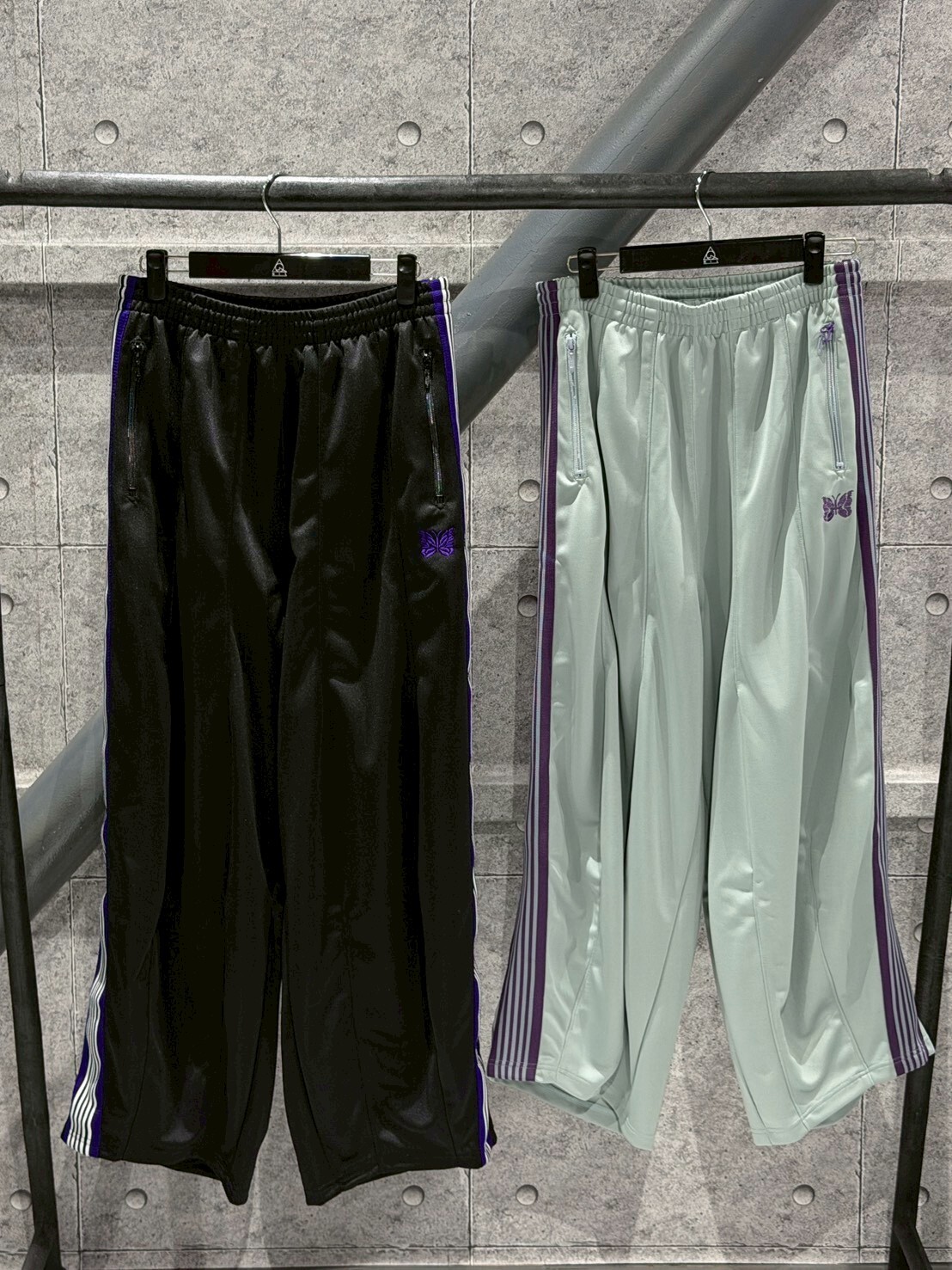 NEEDLES H.D Special Edition Butterfly Logo Loose-fitting Sweatpants