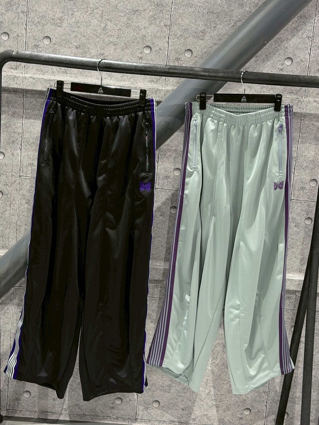 NEEDLES H.D Special Edition Butterfly Logo Loose-fitting Sweatpants