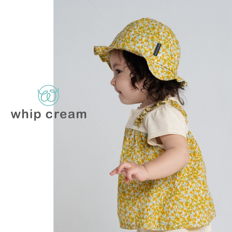 【日本 whip cream】小碎花寶寶帽