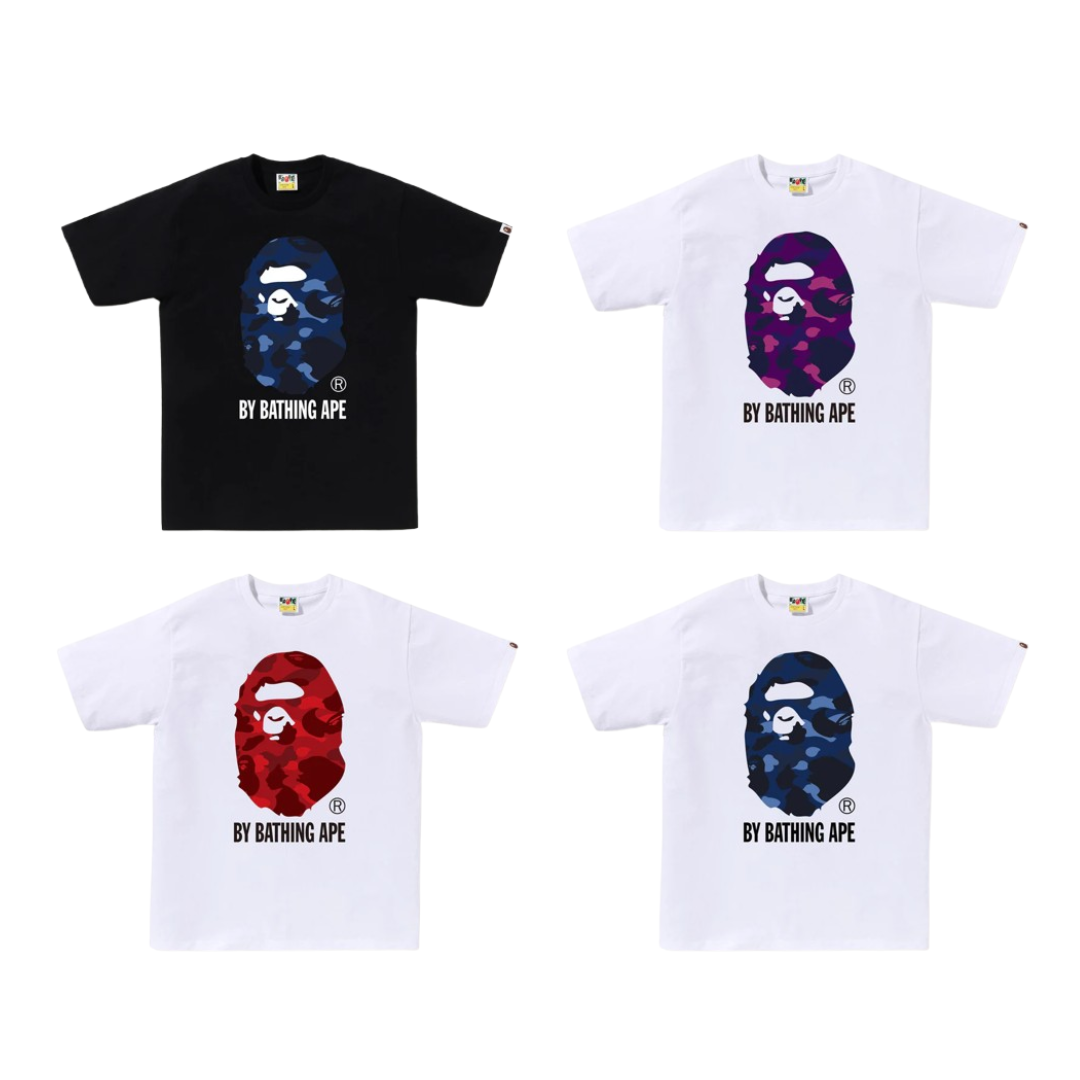 BAPE COLOR CAMO BIG BAPE HEAD 迷彩猿人頭 301020